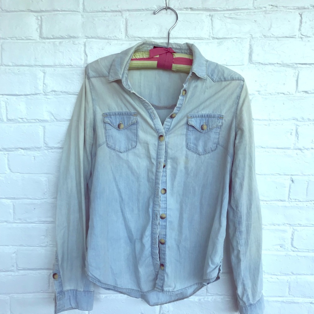 Denim top